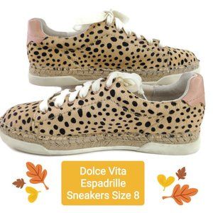 Dolce Vita Calf Hair Espadrille Sneaker  8